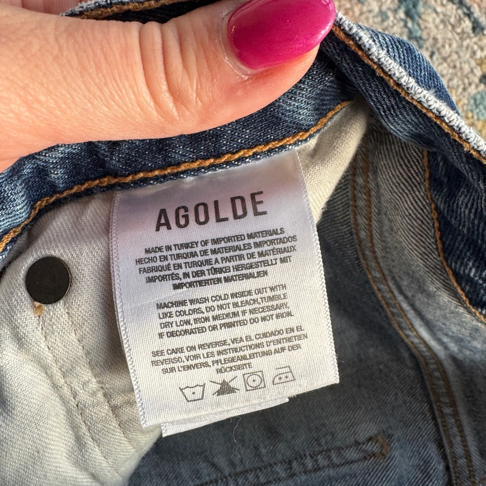 Agolde Mid-rise Relaxed Boot Jeans
Size 24 - Picture 6 of 8